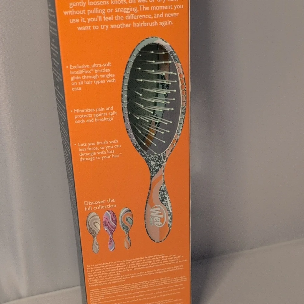Wet Brush Original Detangler - Glitter Vortex Teal